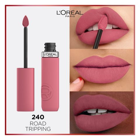 L'Oreal Paris Infallible Matte Resistance Liquid Lipstick, 240 Road Tripping