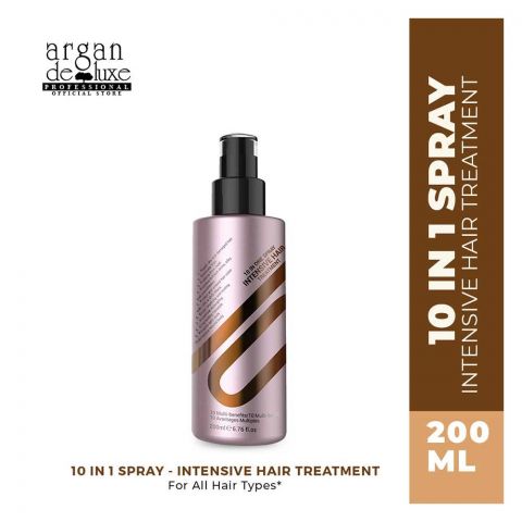 Argan De Luxe 10 In One Intensive Hair Treatment Spray, 200ml
