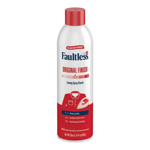 Faultless Regular Starch Spray, Original Fresh Scent, 567g
