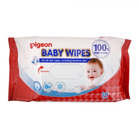 Pigeon Baby Wipes 30-Pack