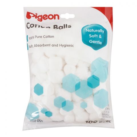 Pigeon Cotton Balls, 100-Pack