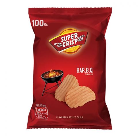 Super Crisp BBQ Crinkled Potato Chips