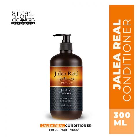 Jalea Real De Luxe Premium Jalea Real Sulfate Free Conditioner, For All Hair Types, 300ml
