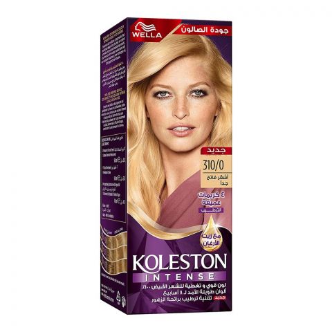 Wella Koleston Color Tube, 310/0, Platinum Blonde