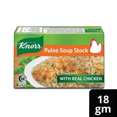 Knorr Cubes, Pulao Soup Stock 18g