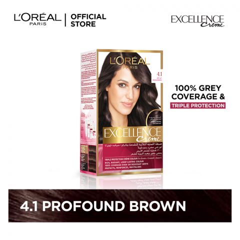 L'Oreal Excellence Hair Color Profound Brown 4.1