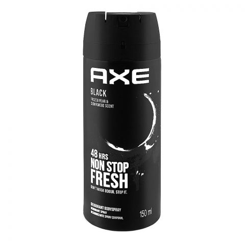 Axe Black 48H Fresh Deodorant Spray For Men, 150ml