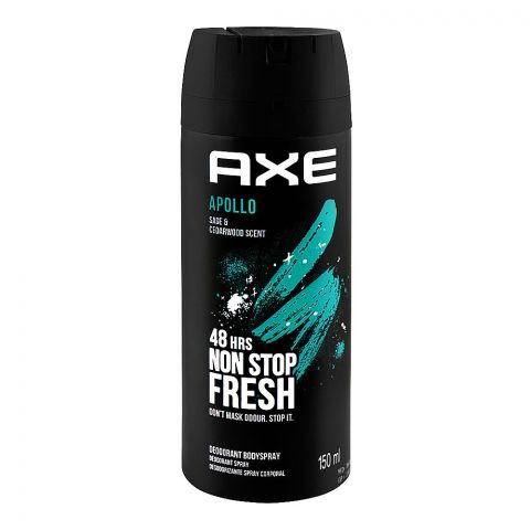 Axe Apollo 48H Fresh Deodorant Spray, For Men, 150ml