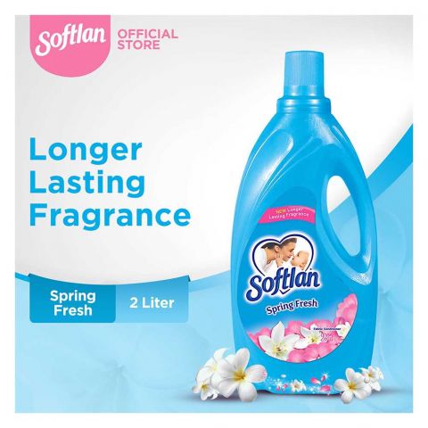 Softlan Fabric Conditioner, Spring Fresh, 2000ml