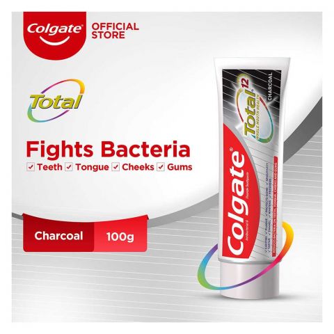 Colgate Total Charcoal Deep Clean Toothpaste 100gm