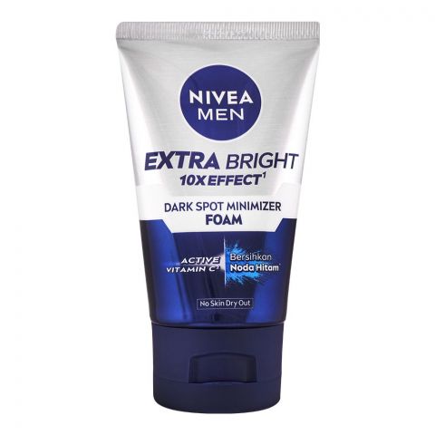 Nivea Men Extra White Dark Spot Minimizer Facial Foam 100ml