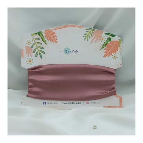 Sandeela Basic Silk/Chiffon Headband, Lilac, M12-02-1003