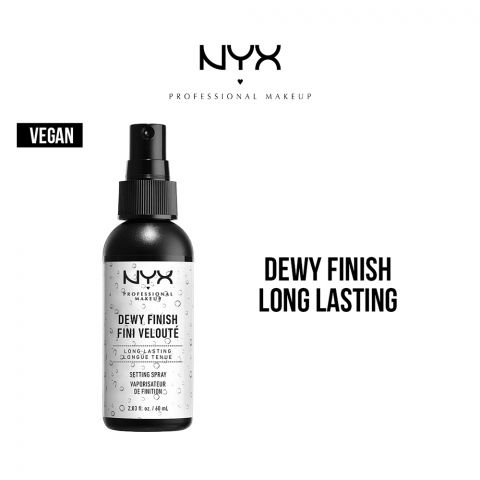 NYX Makeup Setting Spray 02, Dewy Finish Long Lasting