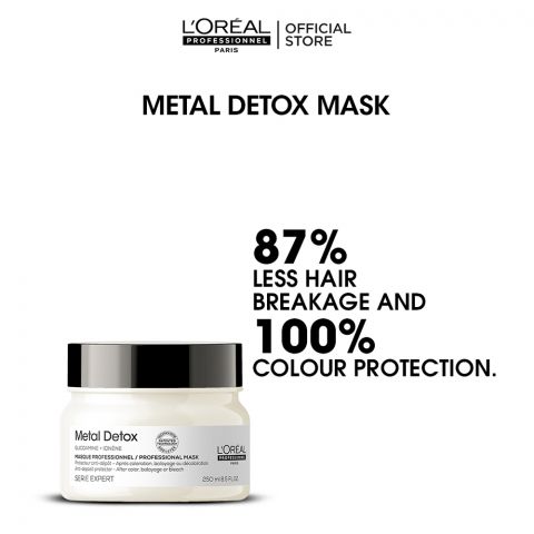 L'Oreal Professionnel Serie Expert Metal Detox Glicoamine + Ionene Professional Mask, 250ml