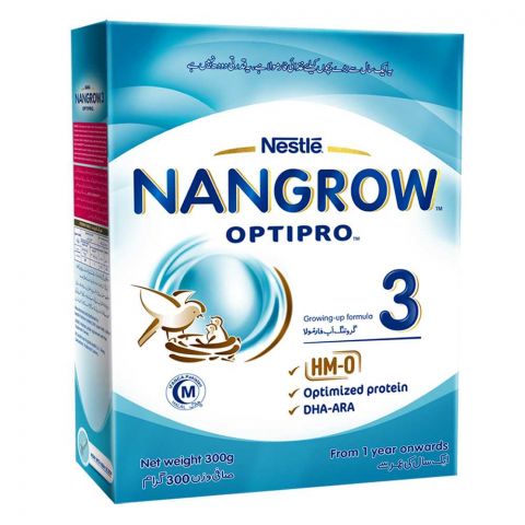 Nestle NAN Grow Optipro, Stage 3, Growing-Up Formula, 300g