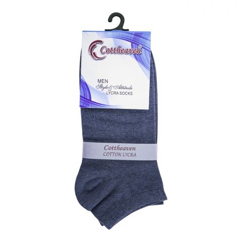 Cottheaven Men's Shoe Liner Socks, Gray