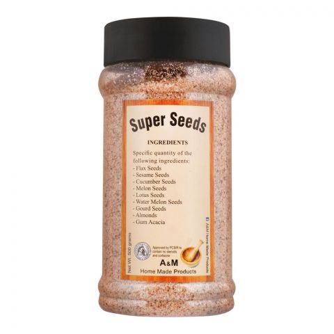 A&M Super Seeds Powder Jar