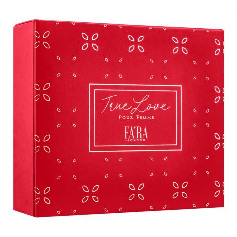 Fa'ra True Love For Women Eau De Parfum + Clutch Gift Box