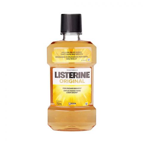 Listerine Original Mouth Wash, 750ml 
