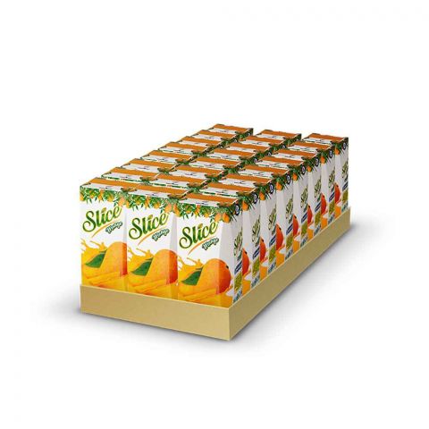 Slice Mango Juice 200ml Tetra Pack, 24 Pieces