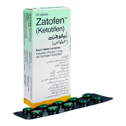 AGP Pharma Zatofen Tablet, 30-Pack