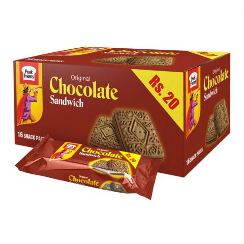 Peek Freans Original Chocolate Sandwich, 16-Snack Pack