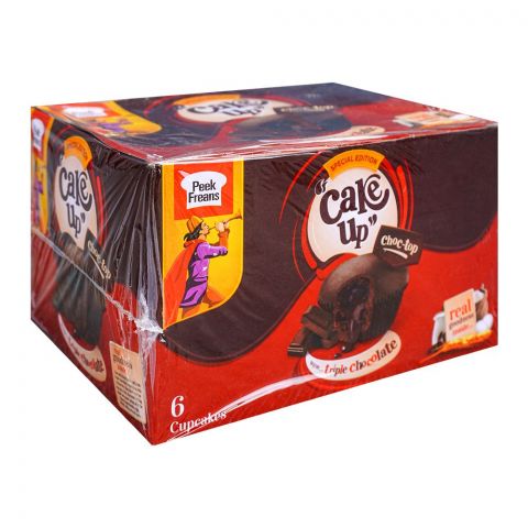Peek Freans Cake Up Choc-TopTripple Chocolate, 6-Pack