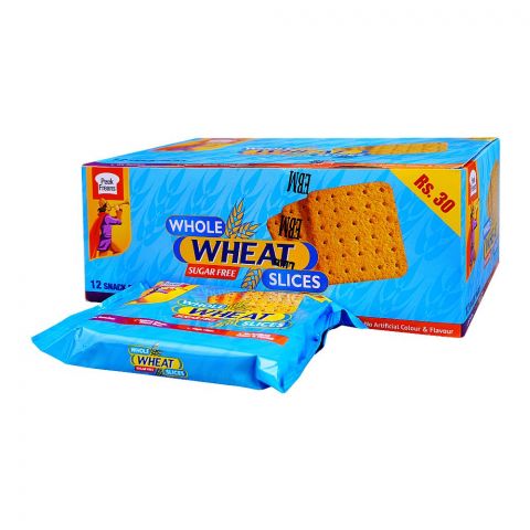 Peek Whole Wheat Sugar Free Slices, 12-Snack Pack