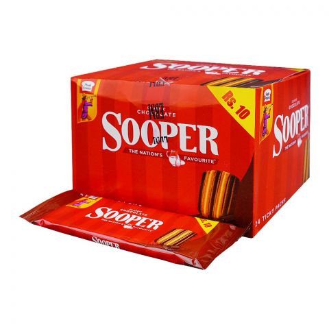Peek Freans Sooper Classic Chocolate, 24-Tikky Pack
