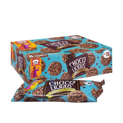 Peek Freans Chocolicious Double Chocolate Chip, 8-Munch Pack