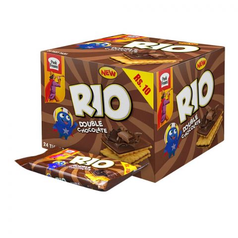 Peek Freans Rio Double Chocolate, 24-Ticky Pack