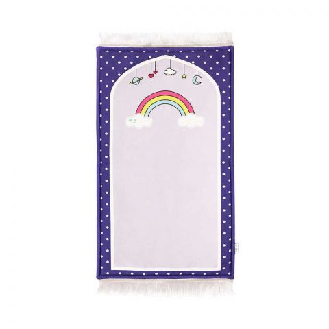Art Beat Prayer Mat, Purple Rainbow, PMM11B