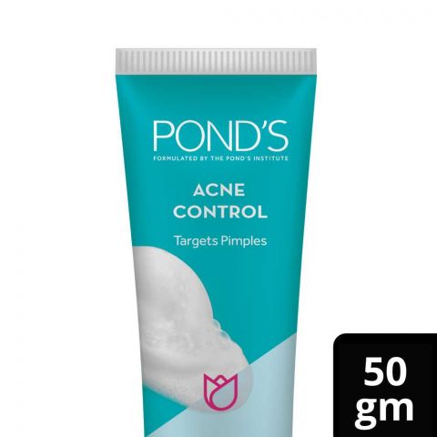 Pond's Acne Control Targets Pimples Face Wash, 50g
