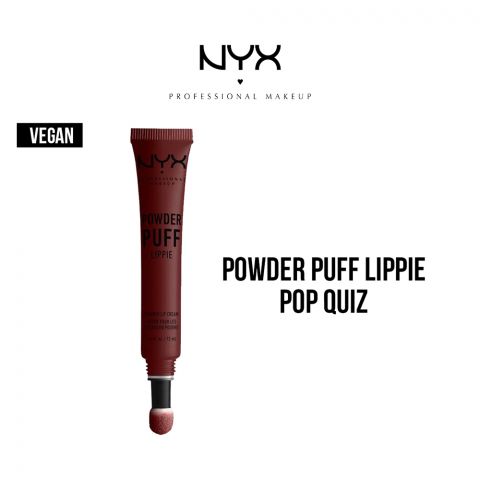 NYX Powder Puff Lippie Lip Cream, Pop Quiz