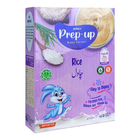Mead Johnson Prep-Up Baby Cereal Rice 175gm