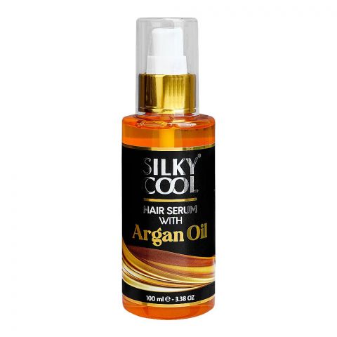 Silky Cool Argan Oil Hair Serum, 100ml