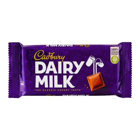 Cadbury Dairy Milk Chocolate Bar, Local, 65g