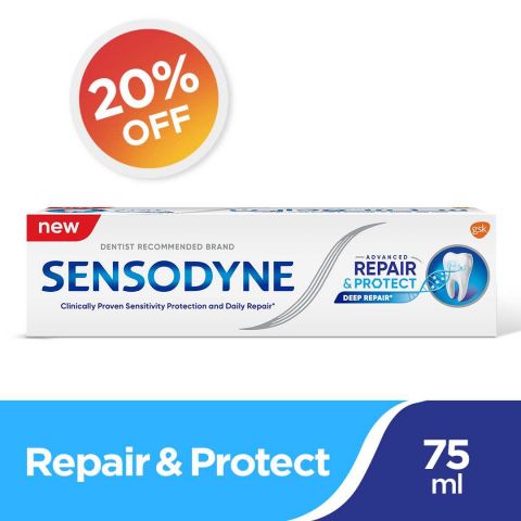 Sensodyne Advanced Repair & Protect Toothpaste 75ml Saver Pack