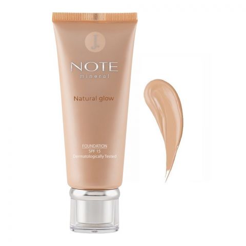 J. Note Mineral Skin Relaxation Foundation, 501, SPF 15, Paraben Free