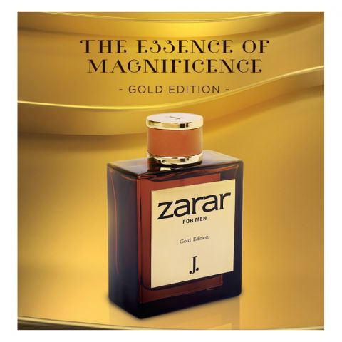 Junaid Jamshed J. Zarar Gold Edition For Men Eau de Parfum 100ml