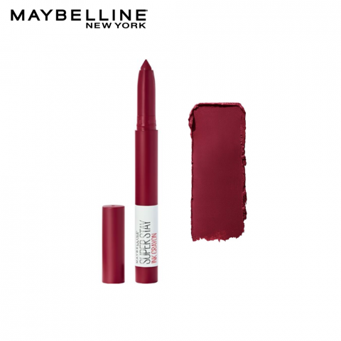 Maybelline New York Superstay Ink Crayon Lipstick, 55 Make It Happen