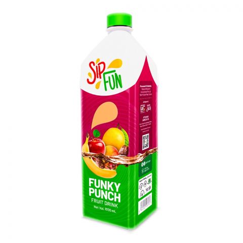 Sip Fun Funky Punch Fruit Drink, 1 Liter