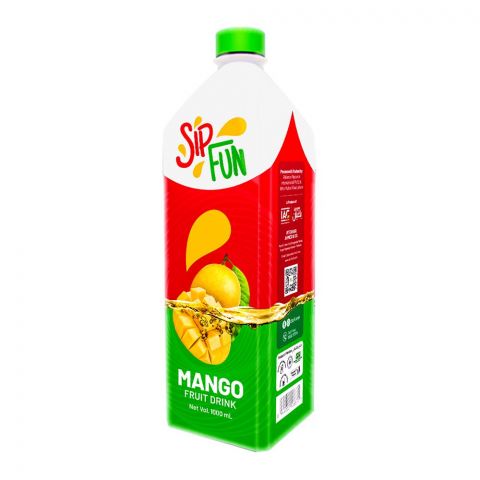 Sip Fun Mango Fruit Drink, 1 Liter
