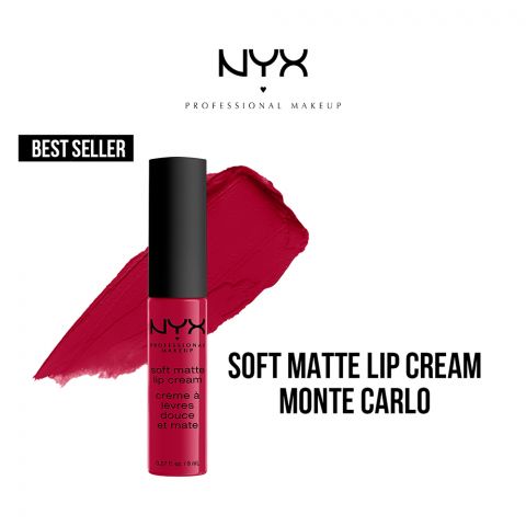 NYX Soft Matte Lip Cream, 10 Monte Carlo