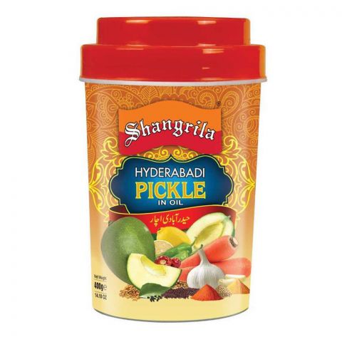 Shangrila Hyderabadi Pickle In Oil, Jar, 400g