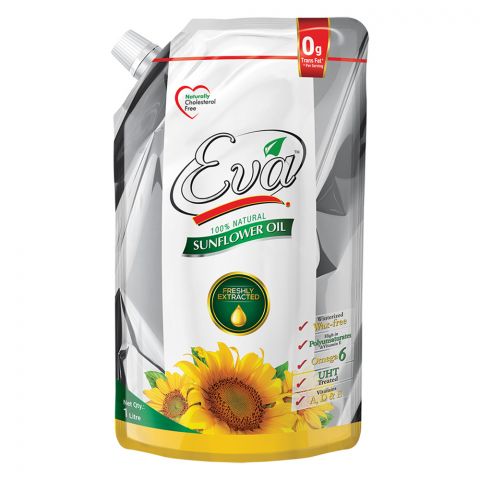 Eva Sunflower Oil 1 Litre Pouch