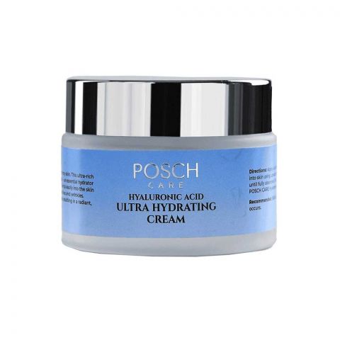 Posch Care Ultra Hydrating Cream, Infused With Hyaluronic Acid, 50g