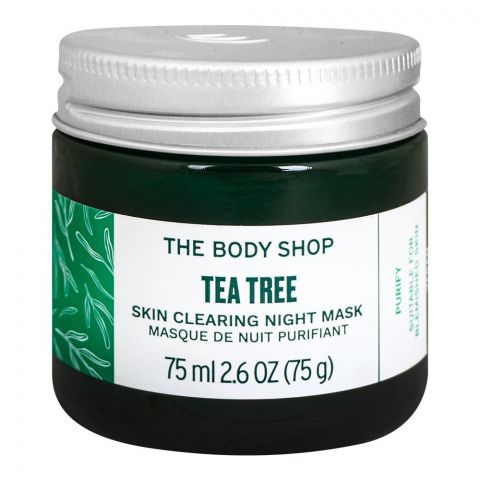 The Body Shop Tea Tree Skin Clearing Night Mask, 75ml