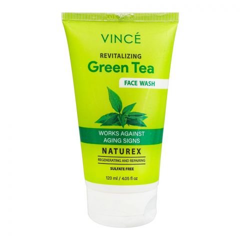 Vince Revitalizing Green Tea Face Wash, 100ml