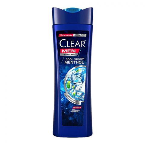 Clear Men Anti-Dandruff Cool Sport Menthol Shampoo, 320ml